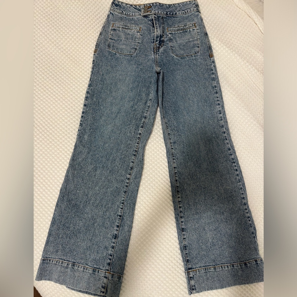 Habitual Blue Flare & Wide Leg Jeans